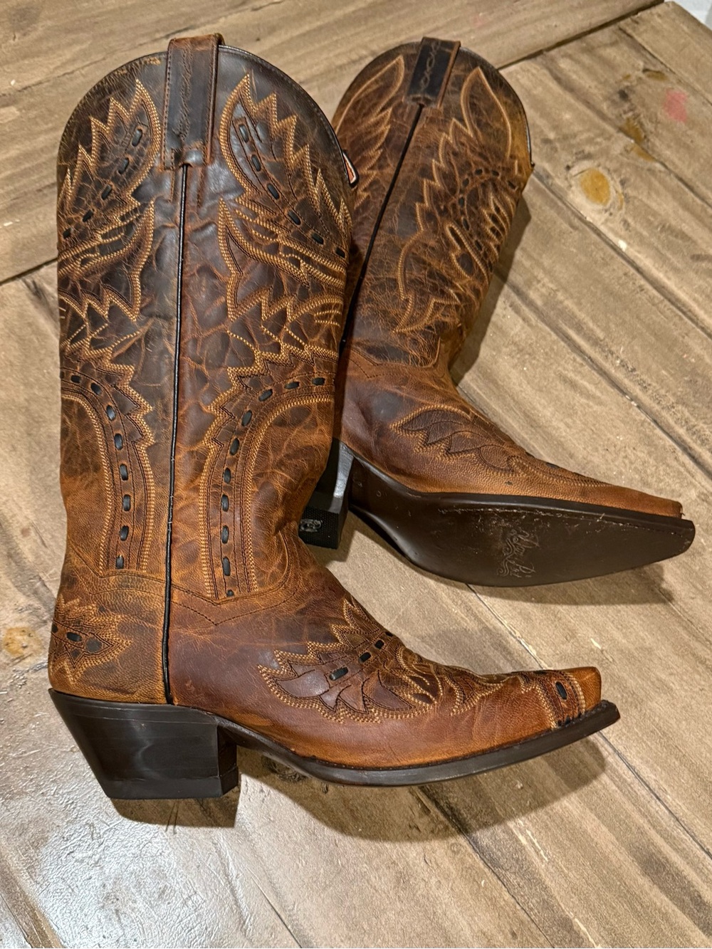 Dan Post Sidewinder Western Boots Women
Brown DP3422 Size 6.5 - Picture 6 of 7